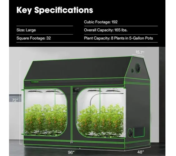 Roof grow tent 2 Roof grow tent 2