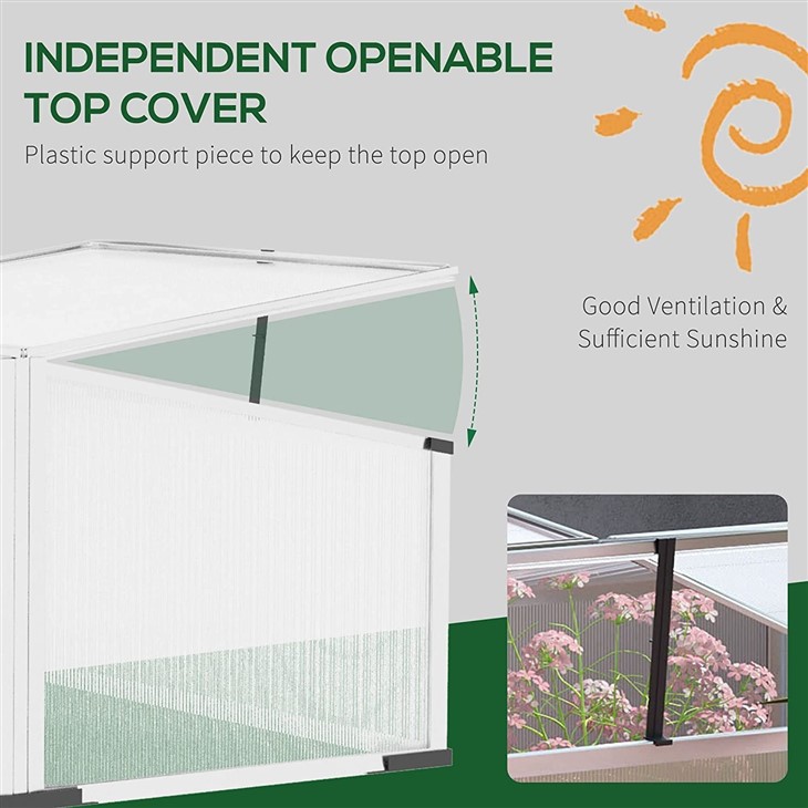 Aluminum Frame Gardening Mini Greenhouse