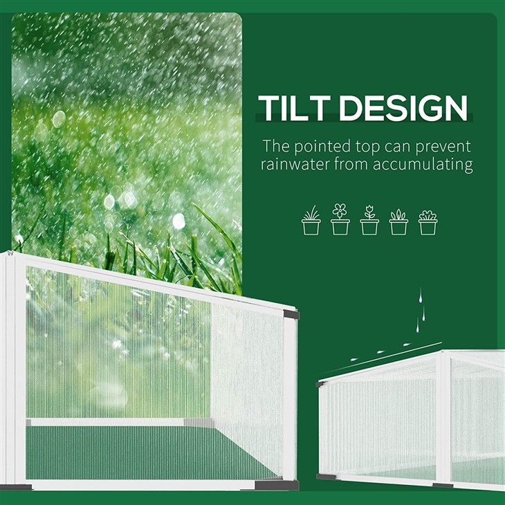 Aluminum Frame Gardening Mini Greenhouse